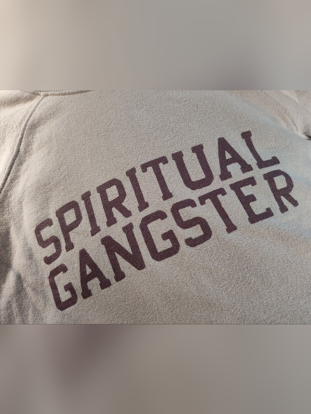 Spiritual Gangster Dusty Pink Pullover with Spiritual Gangster Logo. Great Cond.